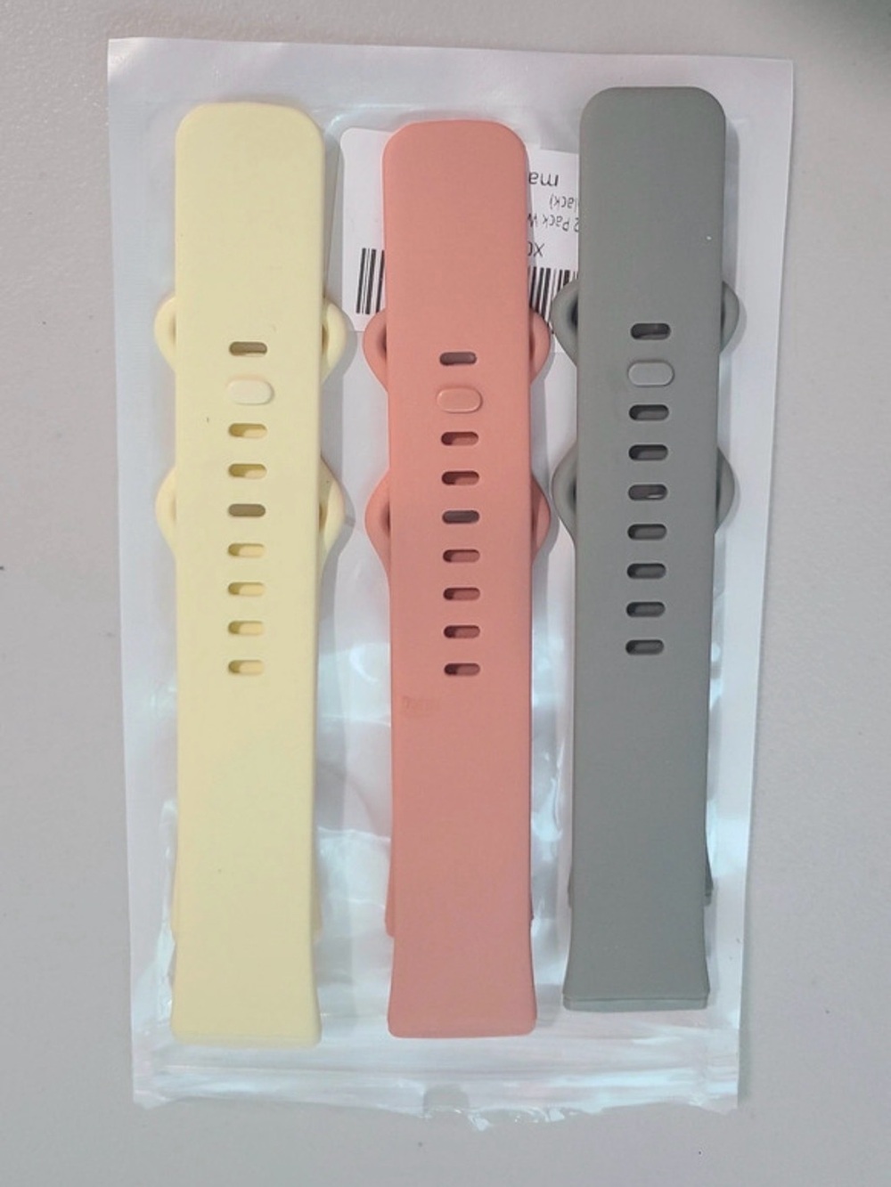 Silicone Watch Band Trio Fits Fitbit Versa 3 & 4